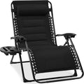 Oversized Padded Zero Gravity Chair – Black