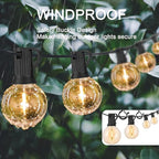 ADIIL 12 PCS Q Hanger Hooks with Safety Buckle, Windproof Screw Hooks for Hanging Outdoor String Lights, Plants, Christmas Patio Lights, 2.2 Inches, Black