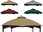 SCOCANOPY Khaki Ripstop Replacement Top for Lowe's Allen Roth 10X12 Gazebo Model #GF-12S004B-1/ GF-12S004BTO