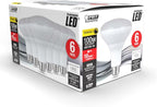 Feit Electric BR30 LED Light Bulbs, 100W Equivalent, Dimmable, E26 Standard Base, 80 CRI, 1400 Lumens, 3500K Neutral White, 120V, 10 Years Lifetime, Damp Rated, 6 Pack, 100BR30DM83510KLED/6