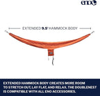 ENO, Eagles Nest Outfitters DoubleNest Lightweight Camping Hammock, 1 to 2 Person, Special Edition Colors, ATC