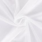 Outdoor Curtains: White Sheer Gauze Arch Drapes, 4 Panels, 29 x 20 ft