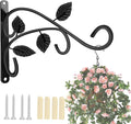 Axgo Wall Mount Hanging Plant Hook, Rust-Resistant Metal Plant Hanger for Flowers, Lanterns, Bird Feeders, Wind Chimes