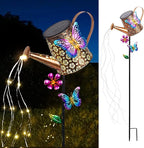 Solar Watering Can with Lights Outdoor Garden, 41" Tall Waterproof Garden Stake Lights Decoration for Yard Lawn Patio Pathway Front Porch Landscape Gardening Gifts for Mom Grandma Women Birthday Gift