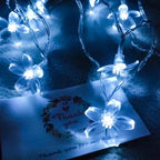 Indoor String Lights 33 ft White Cherry Blossom with 100 LEDs