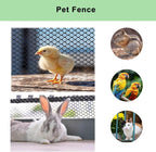 vensovo Black Plastic Wire Mesh 15.7IN x 10FT Roll - Image 4