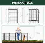 FXW Garden Fence Outdoor for The Yard – 40in x 27.3ft Heavy Duty Metal Animal - Image 5
