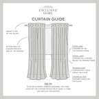 Exclusive Home Cabana Solid Indoor/Outdoor Light Filtering Hook-and-Loop Tab Top Curtain Panel Pair, 54"x120", Teal