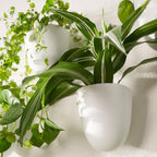 PlantPod Classic - Self-Watering Wall Planters (3, White) - Easy to Water and Install - Lightweight - Design Your Own Vertical Garden - Wall Planters for Indoor Plants