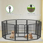 Garden Fence with Gate Metal Fencing - Image 8
