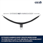 ENO, Eagles Nest Outfitters DoubleNest Lightweight Camping Hammock, 1 to 2 Person, Special Edition Colors, ATC