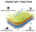 SUNLAX Sun Shade Sail 13' x 18' Peach Fuzz Rectangle Canopy Sail Shade Cover UV Block Permeable Sunshade Outdoor for Patio Backyard Deck Pergola (We Make Custom Size)