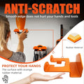 Storage Rack Wall Mount Trimmer Hanger, Rust Resistant Steel, 3 Pack