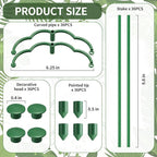36 Pack Plant Support Stakes Sets - Versatile Plant Cages, Stackable Garden Flower Support， Small Plant Stakes for Indoor Plants,Tomato,Monstera, Peony, Hydrangea, Climbing Plants