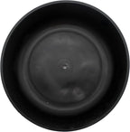 The HC Companies 6 Inch Round Plastic Succulent Capri Bowl 6"x6"x2.25" in Faux Concrete Color