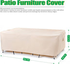 F&J Outdoors Patio Furniture Covers, Waterproof UV Resistant - Image 2