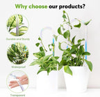 3 Pack U-Shaped Colorful Acrylic Plant Trellis for Indoor Plants, Small Plant Trellis for Potted Plants Climbing Plants, Plant Support Trellis for Vine Ivy Hoya Indoor Outdoor