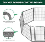 FXW Garden Fence Outdoor for The Yard – 32in x 18.2ft Heavy Duty Metal Animal - Image 5