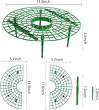 Iceyyyy 10 Pack Strawberry Plant Support - Large Size Strawberry Growing Racks - Strawberry Growing Frame for Keeping Garden Strawberry Clean