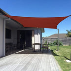 SUNNY GUARD Custom Size 8'x14' Terra Red Sun Shade Sail Rectangle UV Block Shade for Backyard Yard Patio Deck Garden(Customized)