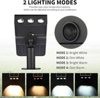 Solar Spot Lights Outdoor, Solar Landscape Spotlights Waterproof Adjustable Light House Lights Spot Light for Yard (4)