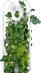 HX Aeroponic Tower | High Capacity Tower | Hydroponics Growing System Kit | Food Grade with 40 Net Pots (with LED Grow Lights)