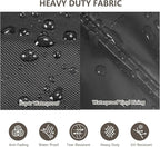 Rileytee Patio Furniture Set Covers, Fit Patio Loveseat, Chair and Coffee - Image 5