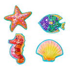 Colorations Decorate Your Own Sea Shapes - Set of 12
