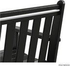 POLYWOOD GNB48BL Vineyard 48" Bench, Black