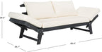 Safavieh PAT6745A Outdoor Collection Tandra Grey Modern Contemporary Daybed Day Bed