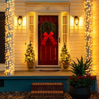String Lights 800 LED Warm White Outdoor Indoor with Remote