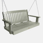 Highwood Lehigh Porch Swing, 4 Feet, Eucalyptus