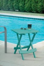 Adams Quik-Fold® Side Table - Teal