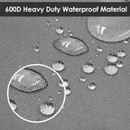 Vailge Round Patio Furniture Covers, 100% Waterproof Outdoor Table Chair Set - Image 4