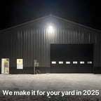 LED Wall Pack 150W: 22500lm Outdoor Wall Lights with Dusk to Dawn Photocell - Glass Lens LED Security Flood Lighting for Parking Lot and Warehouse