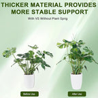 10 Pack Stackable Plant Support Stakes, Climbing Plant Support Structures for Monstera, Pothos, Philodendron Garden Plant Stakes for Indoor Outdoor Plants