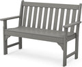 POLYWOOD GNB48GY Vineyard 48" Bench, Slate Grey