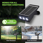 Solar Spot Lights Outdoor, 2 Pack Solar Landscape Spotlights 3 Lighting Modes IP65 Waterproof Adjustable Light House Lights Spot Light for Yard