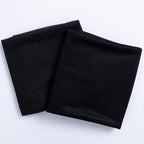 Outdoor Curtain Panel, Black Sheer Chiffon Arch Drape, 29 x 236 In