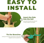 48 Inch Bendable Moss Pole Monstera Plant Support for Climbing Indoor Plants - Stakes for Potted Climbers - Tall Sticks Indoor Trellis for Houseplants - Accessories for Monstera Pot
