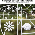 Trellis for Climbing Plants Outdoor, （2 Pack 70.8x19.6-inch）, Generic Metal Garden Trellis, Rustproof, Easy Assembly,（White）