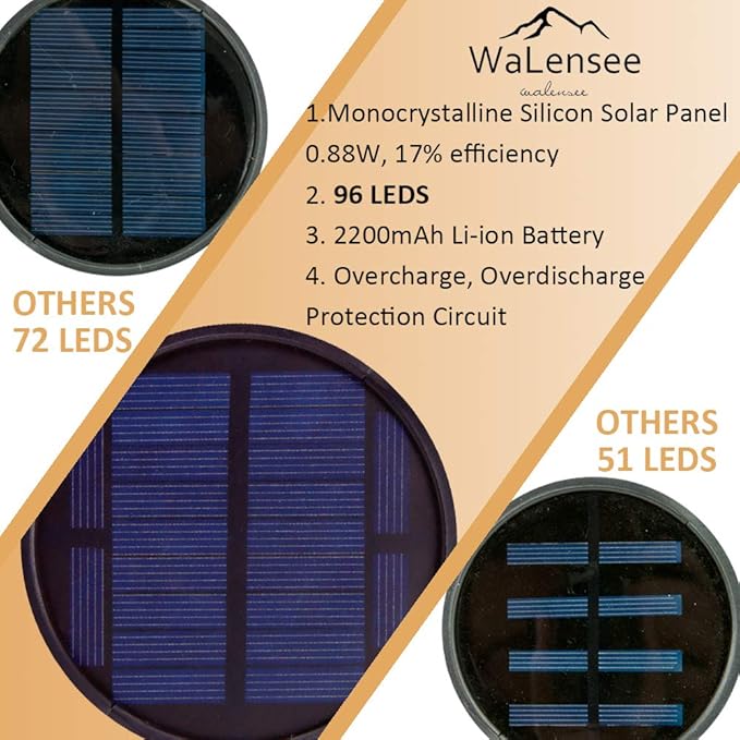 Torches 6 Pack Solar Flame Lights, 96 LED, Adjustable 30.7 to 43 Inch