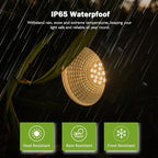 Low Voltage Landscape Lights, 10W 12/24V 2700K Warm White Landscape Lighting, IP65 Waterproof Outdoor LED Spotlight for Garden Yard Tree, 16 Pack with Connectors