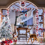 String Lights 1000 LED 328 FT Cool White with Remote Timer