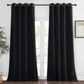 Blackout Bedroom Window Curtain Drape – 52 By 120 Inches, 120in