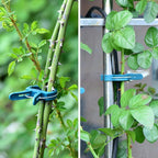 60PCS Plant Clips 2 Sizes Adjusting Reusable Garden Plant Supports Clips for Supporting Stems of Flower Vine Vegetables Tomatoes Climbing