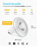 Sunco 30 Pack PAR38 LED Flood Light Outdoor Bulb, Waterproof Bright Dimmable 13W=100W, 5000K Daylight, 1050lm, E26 Base UL Energy Star Listed.