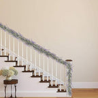 Artificial Lavender Garland 6 Ft Light Purple Faux Greenery Vine