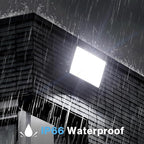 Olafus 2 Pack 300W LED Flood Light Outdoor, Super Bright Outside Floodlights with Plug, IP66 Waterproof 6500K Daylight White Exterior Security Light for Yard Stadium Lawn Barn