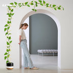 20 Pcs Plant Trellis for Climbing Plants, Chain Trellis, Garden Plant Wall Trellis, Vine Support Houseplant Accessories for Monstera, Pothos, Ivy, Climbing Plants Indoor Outdoor (Gold Moon and Star)